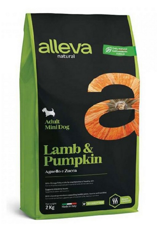 Alleva Natural adult MINI lamb pumpkin 2 kg