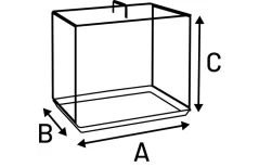 Flamingo Klietka pre psa KEO kovová M 77x47x54CM