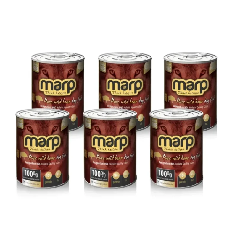 Marp konzerva pre psov  Wild Boar s diviakom 6x400g 6