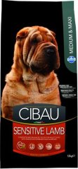 Farmina CIBAU dog adult sensitive lamb M/MAX 12kg