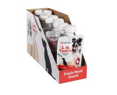 FLAMINGO DELI YUMM FRESH MEAT SNACK kačka 90g - pasta pre psa na lízanie 2